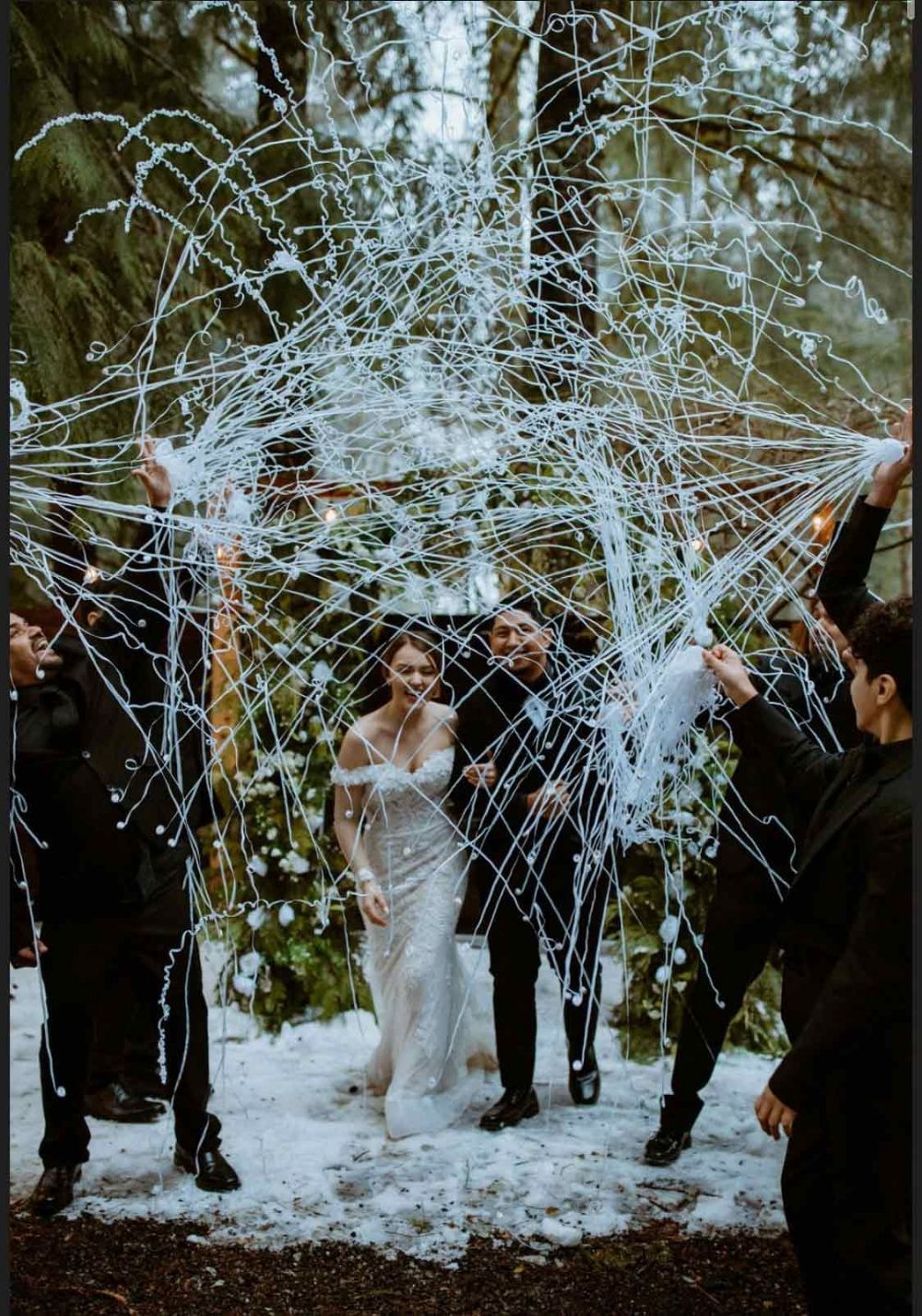Battife Streamers Poppers - White Hand Throw Confetti Poppers, No Mess Paper Crackers for Birthday Wedding Party Celebrations,